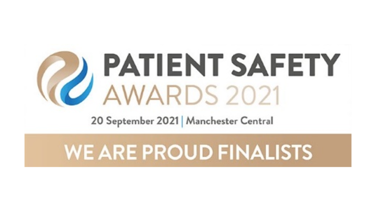 Patient Safety Awards 2021 We are finalists