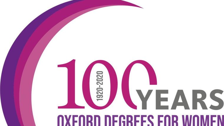 100 years Oxford degrees for women
